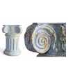 Colonna Decorativa Verde & Oro 7 — Decorazione Luxury | Maison Imperiale