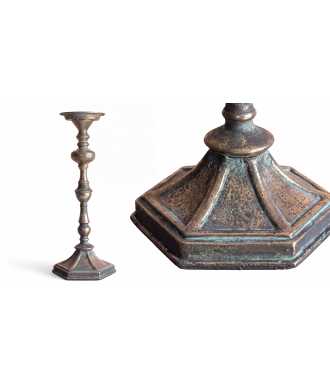 Bougeoir Classique Or Antique 4 —  Décoration Luxury | Maison Imperiale