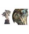 Scultura testa di cavallo 9 — Decorazione Luxury | Maison Imperiale