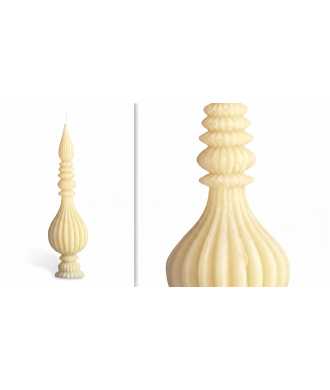 Grande Bougie Baroque en Cire d’Abeille 8 —  Décoration Luxury | Maison Imperiale
