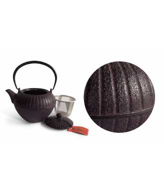 Oitomi Violet Cast Iron Teapot