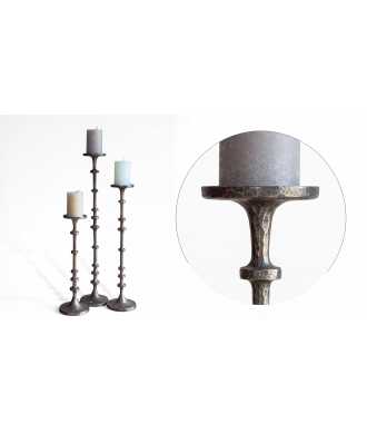 Petit Bougeoir en Laiton 3 —  Décoration Luxury | Maison Imperiale