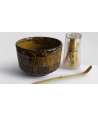 Matcha Set – brown Bowl, Whisk, and Scoop 2 —  Decoration Luxury | Maison Imperiale
