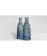 Vase en Verre Recyclé Ondulé 3 —  Décoration Luxury | Maison Imperiale
