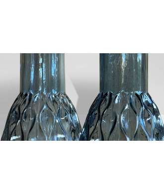 Vaso in Vetro Riciclato Ondulato 7 — Decorazione Luxury | Maison Imperiale