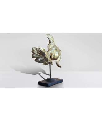 Pesce Oro Sinuoso piccolo 8 — Decorazione Luxury | Maison Imperiale