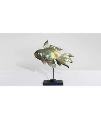 Pesce Oro Sinuoso grande 3 — Decorazione Luxury | Maison Imperiale