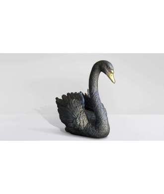 Cigno nero in resina 5 — Decorazione Luxury | Maison Imperiale