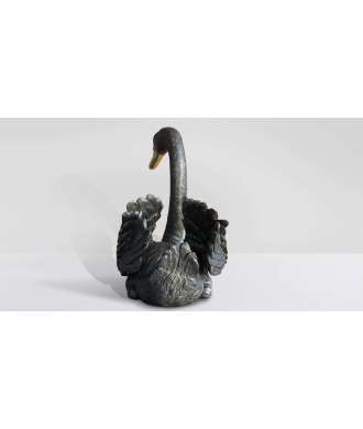 Cigno nero in resina 6 — Decorazione Luxury | Maison Imperiale