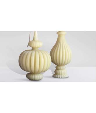Grande Bougie Baroque en Cire d’Abeille 7 —  Décoration Luxury | Maison Imperiale