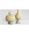 Small Baroque Candle in Natural Beeswax 8 —  Decoration Luxury | Maison Imperiale