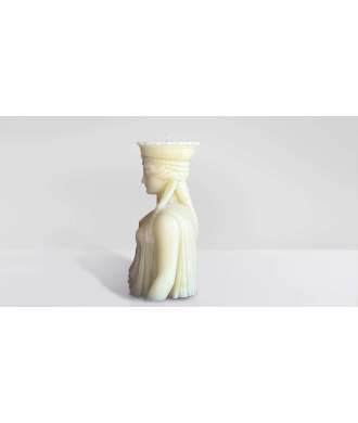 Bougie Caryatide Demi-Buste en Cire d’Abeille 5 —  Décoration Luxury | Maison Imperiale