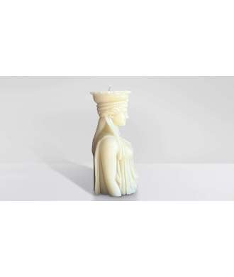 Bougie Caryatide Demi-Buste en Cire d’Abeille 7 —  Décoration Luxury | Maison Imperiale