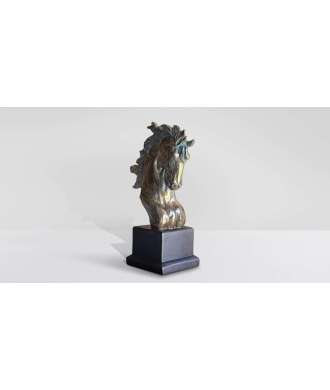 Scultura testa di cavallo 5 — Decorazione Luxury | Maison Imperiale