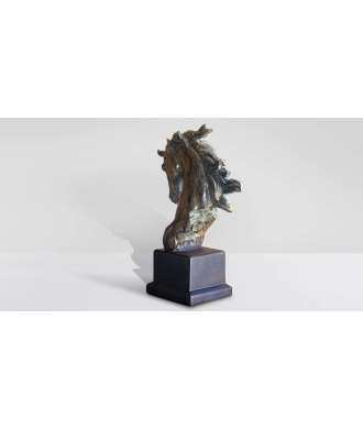 Scultura testa di cavallo 7 — Decorazione Luxury | Maison Imperiale