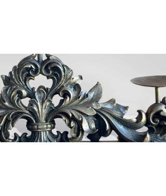 Triplo-candeliere barocco 5 — Decorazione Luxury | Maison Imperiale