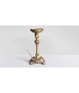 Bougeoir Baroque Or Antique 3 —  Décoration Luxury | Maison Imperiale