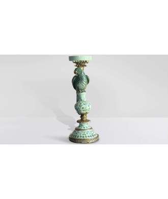 Green & Gold Parrot Candle Holder 5 —  Decoration Luxury | Maison Imperiale