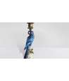 Bougeoir Perroquet Bleu & Or 5 —  Décoration Luxury | Maison Imperiale