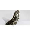 Antique Gold & Brown Parrot Couple 5 —  Decoration Luxury | Maison Imperiale