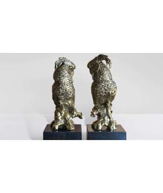 Scultura pappagalli 10 — Decorazione Luxury | Maison Imperiale