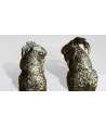 Scultura pappagalli 12 — Decorazione Luxury | Maison Imperiale